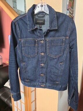 Banana Republic Indigo Wash Denim Jacket Size Medium
